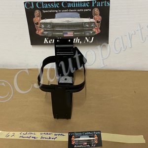 OEM 1962 Cadillac Deville Fleetwood Eldorado WINDSHIELD WASHER FLUID BOTTLE GLASS JAR MOUNTING BRACKET